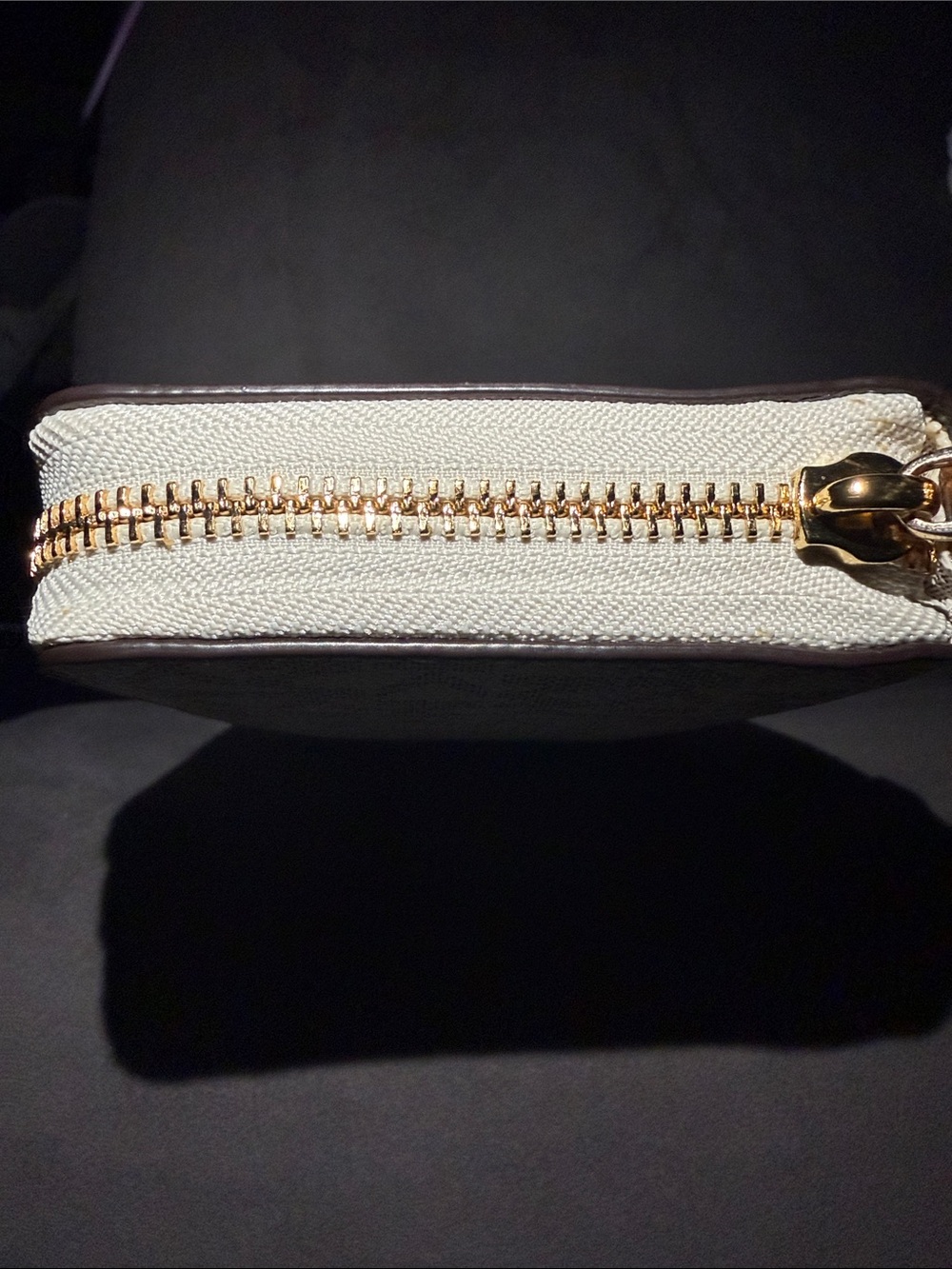 Michael Kors Signature Wristlet Wallet in Vanilla/Tan - Picture 16 of 16